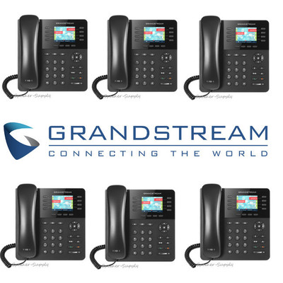MAKE OFFER! 6 Grandstream GXP2135 IP 8 Line 4 SIP Gigabit Enterprise HD Phone
