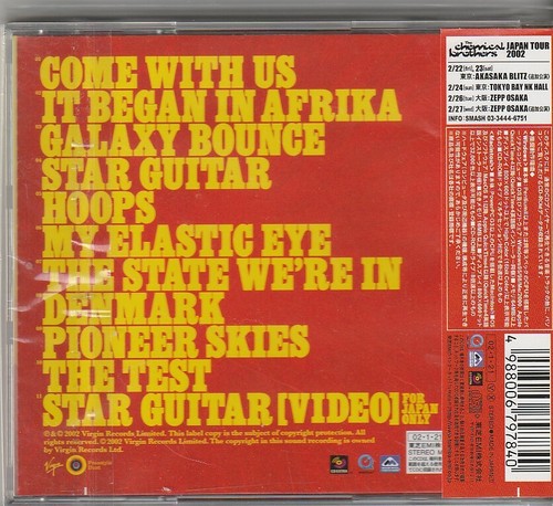 Chemical Brothers Come With Us Japan CD w/obi VJCP-68367 - Foto 2 di 2