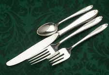 Southern Charm by Alvin Sterling Silver 4 piece Place Setting, gently used