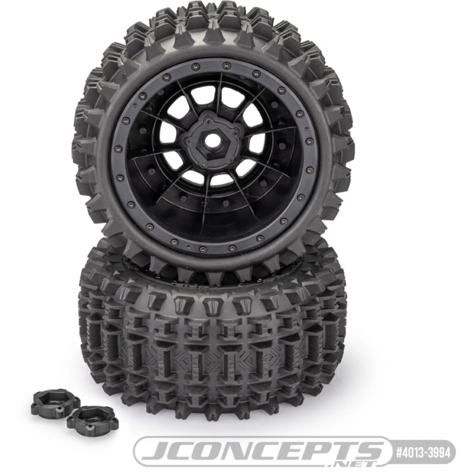 JConcepts 4013-3994 Magmas Platinum Compound Pre-Mounted On #3425b Wheels 24mm - Image 4 of 4