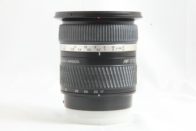 Excellent++ Konica Minolta AF Zoom 17-35mm F2.8-4 D Lens for