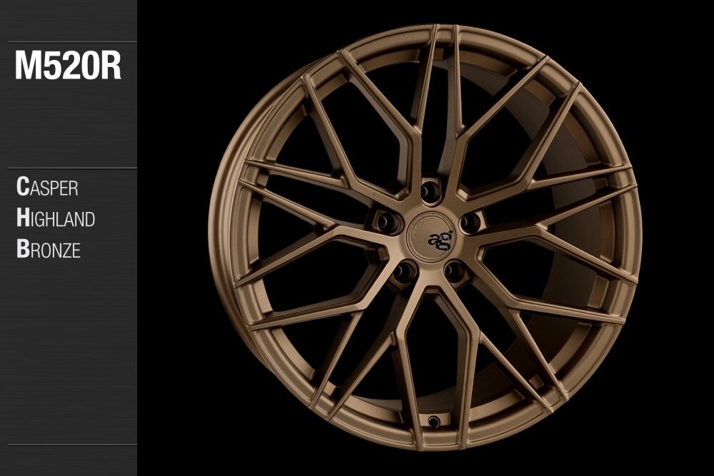 20/21 AG M520r HIGHLAND BRONZE WHEELS RIMS FOR LAMBORGHINI HURACAN 20X9 & 21X12