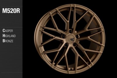 AG M520r HIGHLAND BRONZE WHEELS FIT CHEVY CORVETTE C8 Z51 STINGRAY 20X9 & 21X12