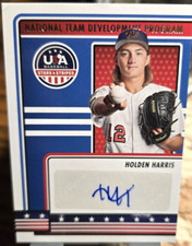2023 Panini USA Stars & Stripes Baseball Card of Holden Harris NTDP-HH (NM)