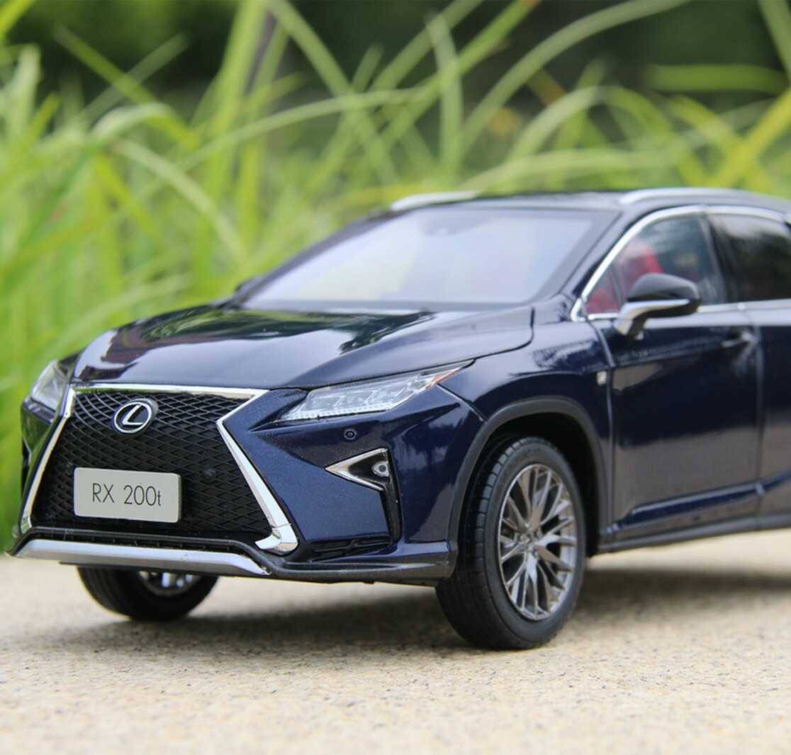 レクサスLexus RX 200t ミニカー 1/18 1/18 Scale LEXUS RX200T RX Blue Diecast Car ModelToy Collection