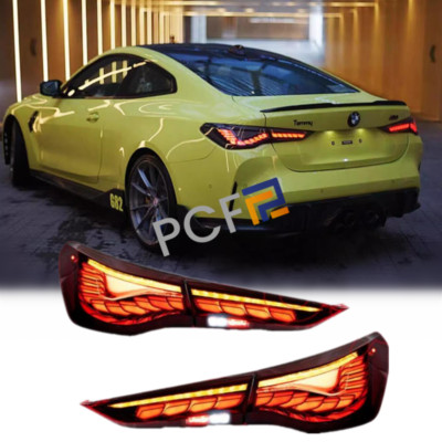 BMW4シリーズテールランプ LED Tail light For BMW 4 Series M4 G82 Smoke Black Rear Lamps