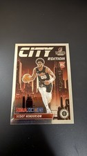 2023-24 Panini Nba Hoops Premium Stock - City Edition Scoot Henderson #5 (RC)