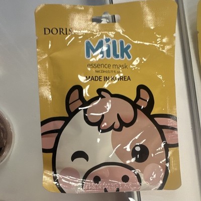 DORIS Milk Essence Mask Sheet with Milk, Honey, Propolis, Royal Jelly Face 23ml