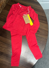 NEW WITH TAGS kyte baby 18-24 months pajamas cardinal red