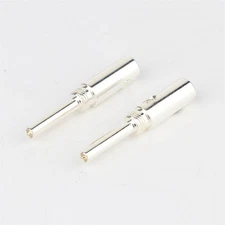 4 PCS Musical Audio Speaker Cable Wire Connector 4mm Banana Plug Gold Plated