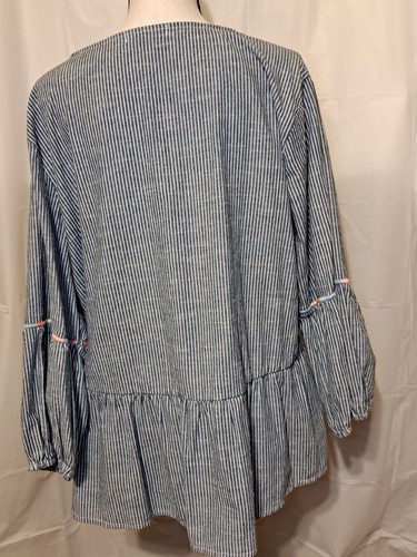 Ladies XL Mododoc LA Brand Peasant Shirt - Picture 4 of 6