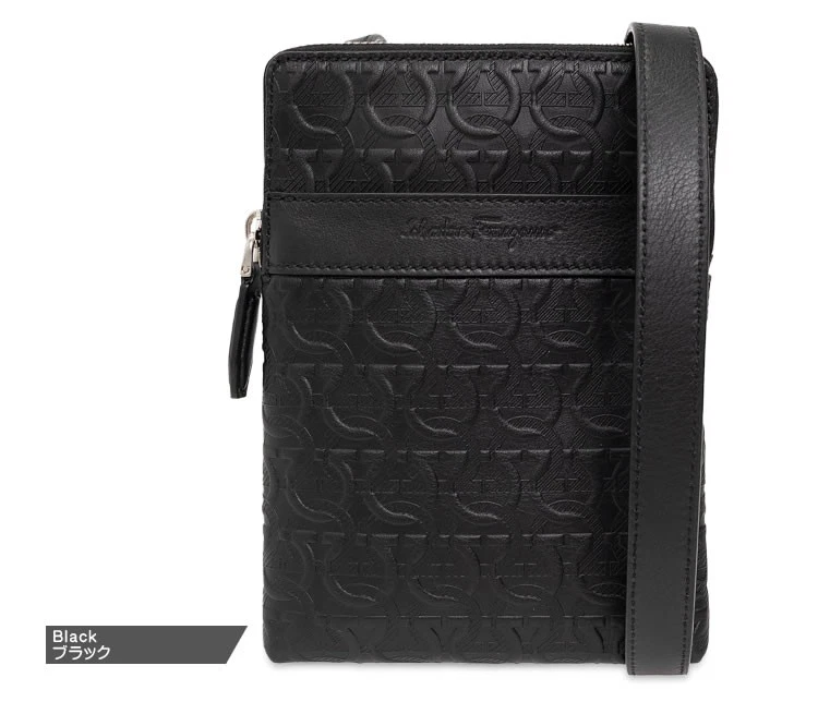 Black Salvatore Ferragamo Messenger Bags for Men for sale | eBay