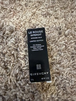 NIB~ Givenchy Couture Fashion Lipstick #502 INTENSE SILK Interdit Ltd Edition