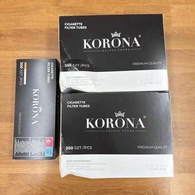 KORONA REGULAR Leerröhren / BESCHÄDIGTE Verpackungen - 1300 Stück