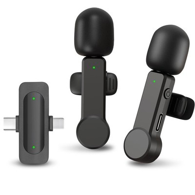 NPTCL Wireless Mini Lavalier Microphone for iPhone Android Video Recording