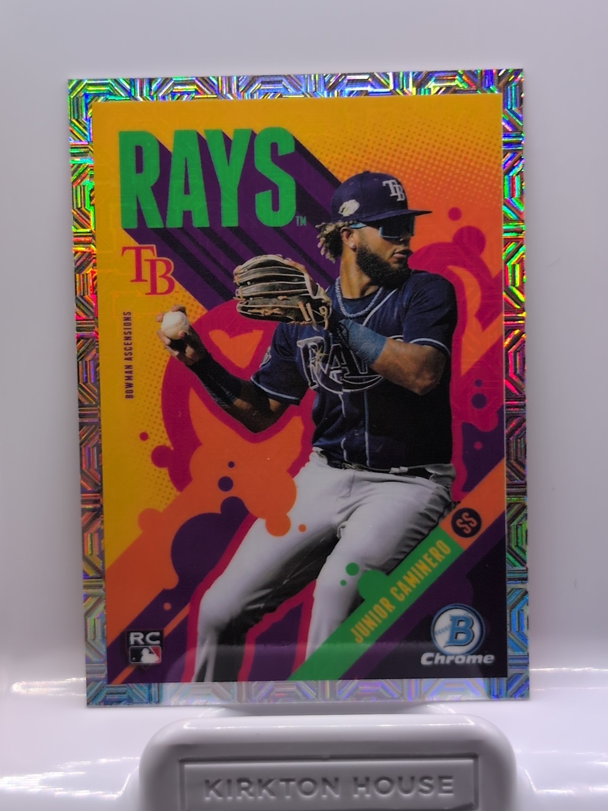 2024 Bowman Chrome Mega Box Bowman Ascensions SP Junior Caminero Rookie RC