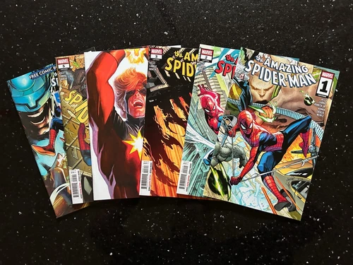 Amazing Spider-Man #1, 2, 3, 4, 5 & FCBD 2025 by Joe Kelly & Pepe Larraz