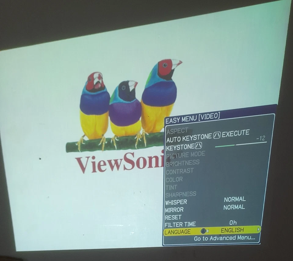 ViewSonic PJ758 3LCD XGA Portable Projector 2200 ANSI Lumens Business,school - Image 4 of 4