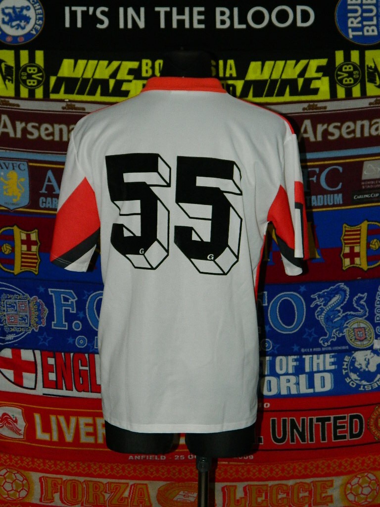 4.5/5 Puma adults XL vintage retro #55 football shirt jersey trikot soccer