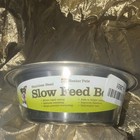 Neater Pets Stainless Steel Slow Feed Dog Bowl, Dishwasher Safe, Silver/Black — photo 3