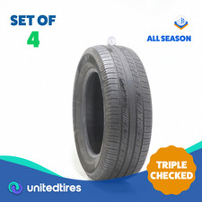 Set Of 4 Used 24560r18 Michelin X Tour As 2 105h - 6.5-8.532 16bzt Set Of 4 Used 24560r18 Michelin X Tour As 2 105h - 6.5-8.532 16bzt