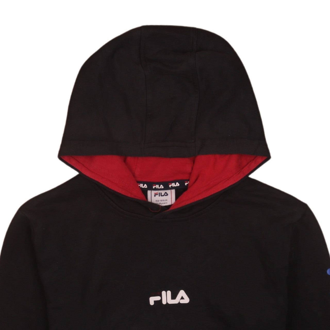 Fila Black Hoodie Womens M image 3