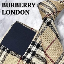 Extremely Vhtf Burberry London Nova Check Mega Jacquard Silk LTD Tie Original Co