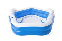 Bestway Pool Family Fun 213 X 206 X 69 Cm Eckig Planschbecken