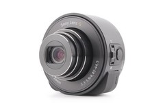 Sony DSC-QX10 Black Compact Camera Smartphone Compatible Used