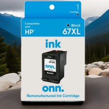 Onn HP 67XL Black Ink Cartridge