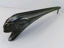 Vintage 1950s Pontiac Indian Chieftain Chrome Hood Ornament. Oem