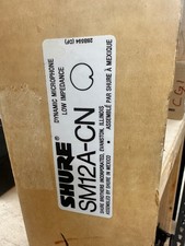 Shure SM12A-CN Head-Worn Dynamic Wired Vocal Microphone Open Box - Read