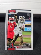 Baxter 2026 Topps Series 1 Celebration M-1 Mascot Arizona Diamondbacks Dbacks