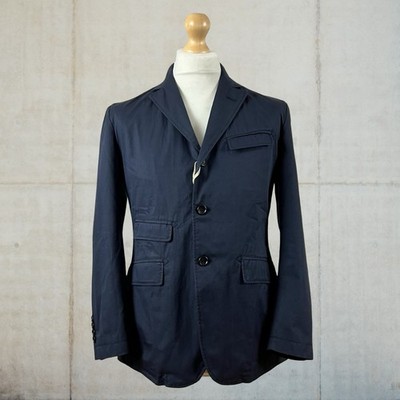 Engineered Garments Andover Jacke High Count Twill in Navy fällt klein aus