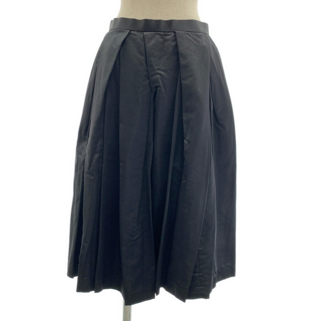 COMME des GARCONS Skirt 2010AW Back Zip Volume Flared Skirt Fully Lined S Black