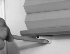 Hunter Douglas Duette Honey Comb Shade Magnetic Hold Down Brackets