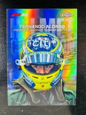 2025 Fernando Alonso  Helmet  Topps Chrome #HC-6 F1 Formula 1