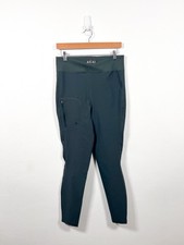 Acai Softshell Outdoor Leggings M Forest Green Shower Resistant Hiking Walking