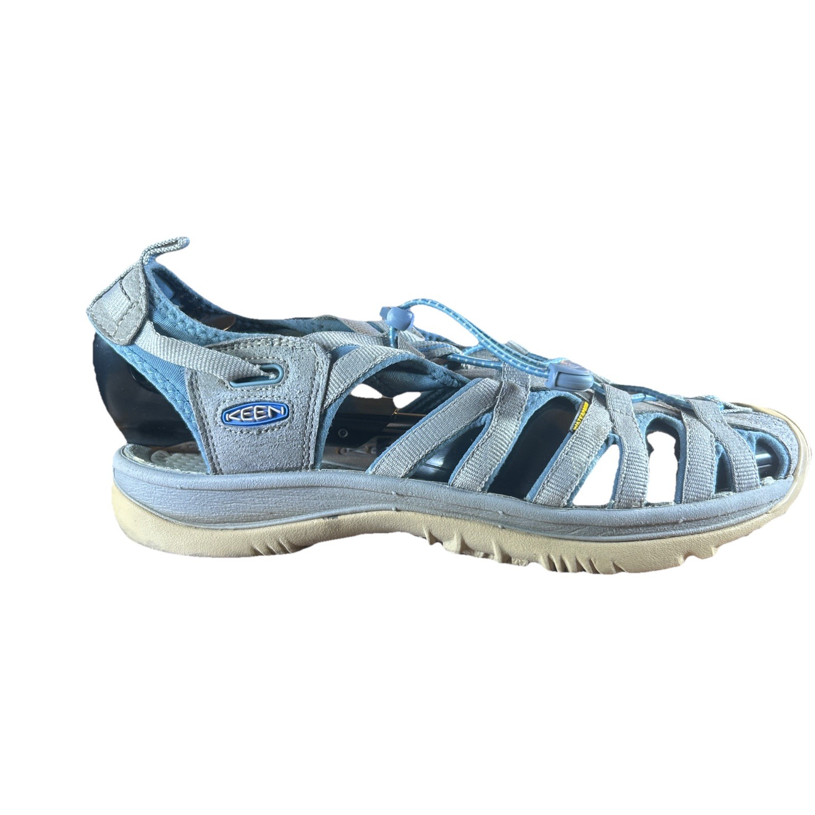 Keen Whisper sandali donna trail acqua taglia 10 blu ombra lega 1017357