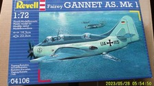 REVELL 04106 Fairey Gannet AS. Mk 1 aviatore navale Bundesairwaffe 1:72