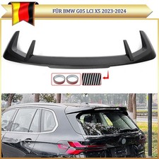 Heckfl�gel Schwarz Heckspoiler f�r BMW X5 G05 SUV LCI Dachspoiler Lippe 2023+