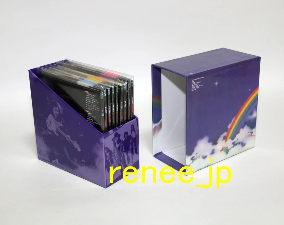 2008 RAINBOW /JAPAN Mini LP SHM-CD x 9 titles + PROMO BOX Set- Ritchie Blackmore - Image 4 of 4