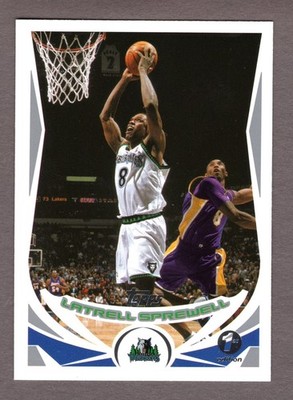 2004-05 TOPPS 1ST EDITION LATRELL SPREWELL CARD #128 **NM-MT** TIMBERWOLVES