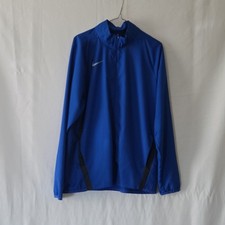 Nike Dri-FIT Men's Blue Full Zip Track Jacket L Regular Long Sleeve
