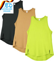 Icyzone Damen Sport Tops Racerback Fitness Tank Top Atmungsaktive Gym Yoga Funkt