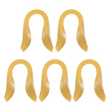 Quilling Strips Paper 600pcs 5mm 39cm Quilling Kits, Khaki