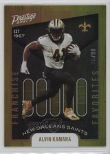 2021 Prestige Franchise Favorites Xtra Points Gold 90/99 Alvin Kamara #9 05ja