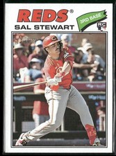 2026 Topps Heritage Sal Stewart #221 Rookie RC Base Reds (656)