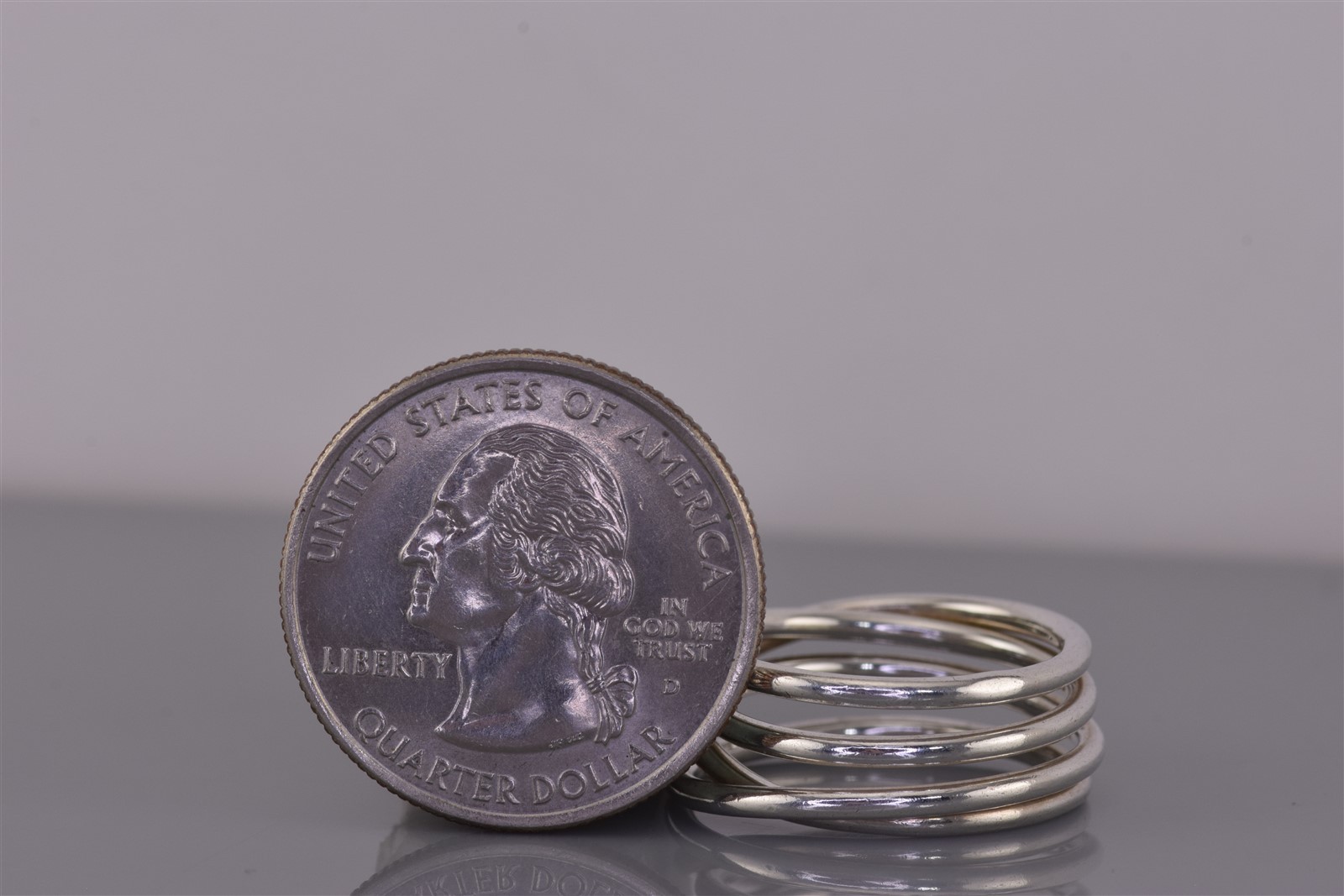 Sterling Silver 8mm Solid Coil Spring Wrap Around… - image 8