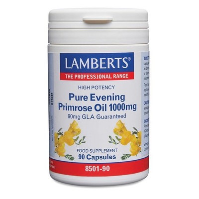 Lamberts reines Nachtkerzenöl 1000mg - 90 Kapseln
